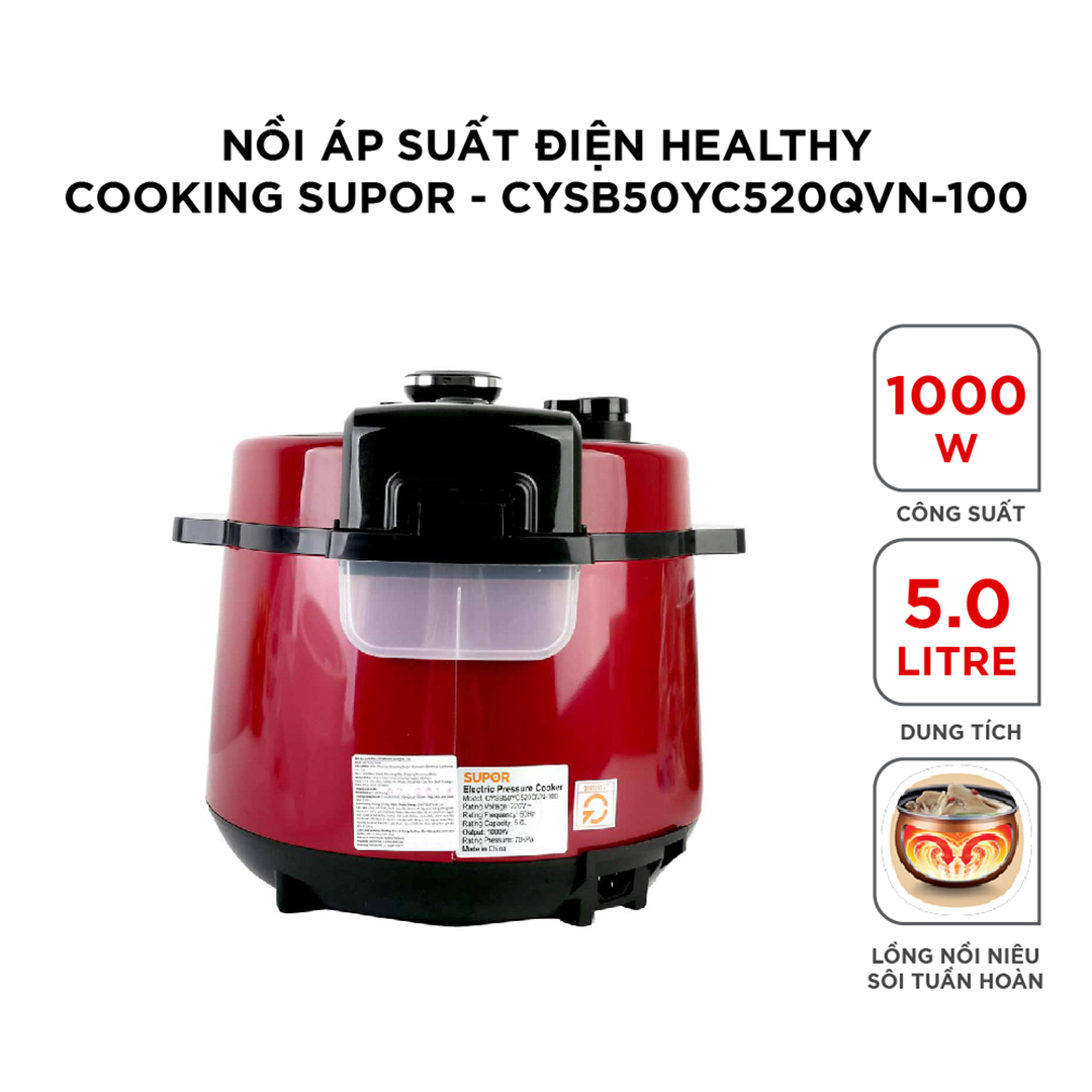 Nồi Áp Suất Điện Tử Niêu CYSB50YC520QVN-100 - 5L-Hàng chính hãng