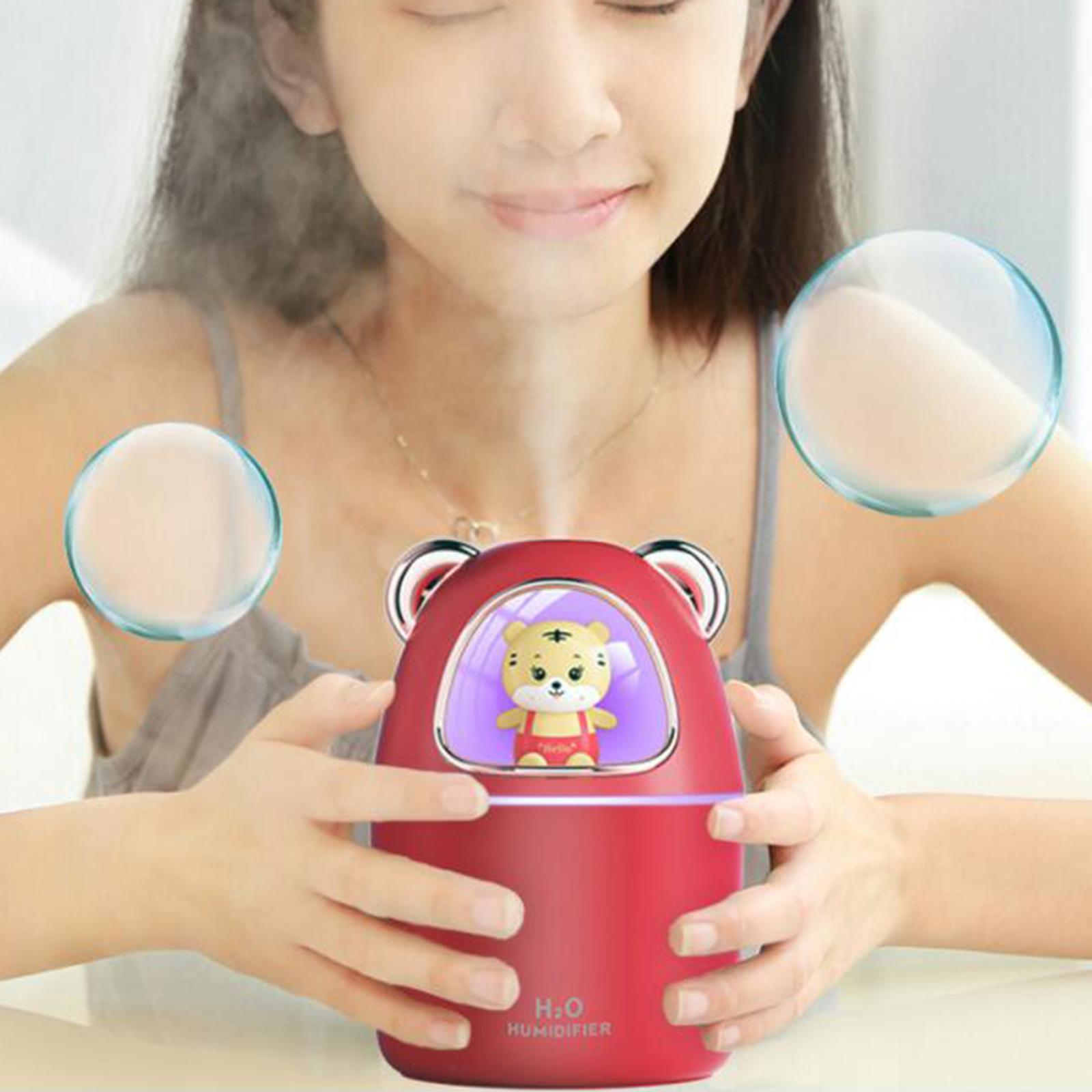 Air Humidifier Night Light Aroma Diffuser Two Modes for Hotel Travel
