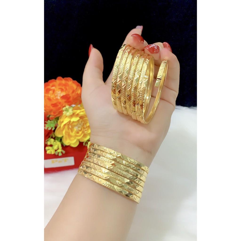 Vòng ximen khóa bấm mạ o18k cao cấp KH808