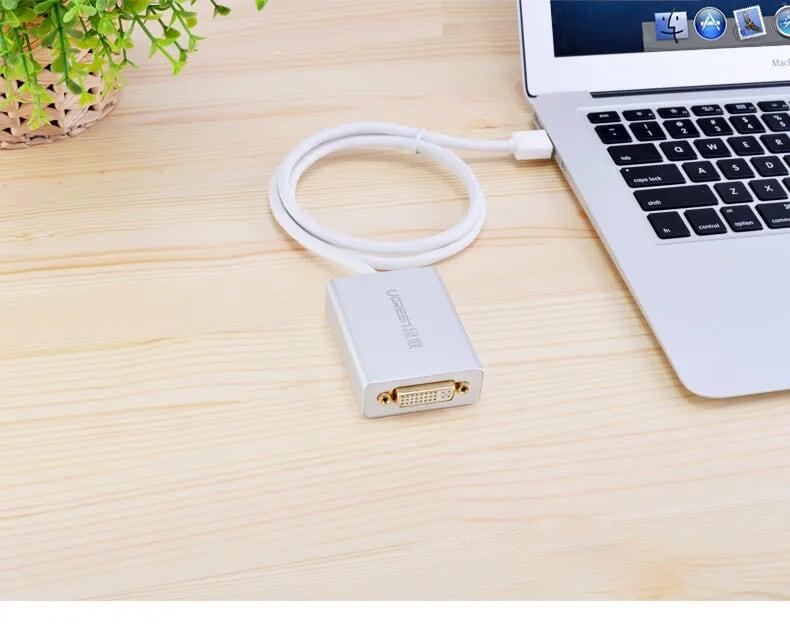 Ugreen UG4024340243TK 80CM Cáp chuyển USB 3.0 sang DVI 24 + 5 cao cấp - HÀNG CHÍNH HÃNG