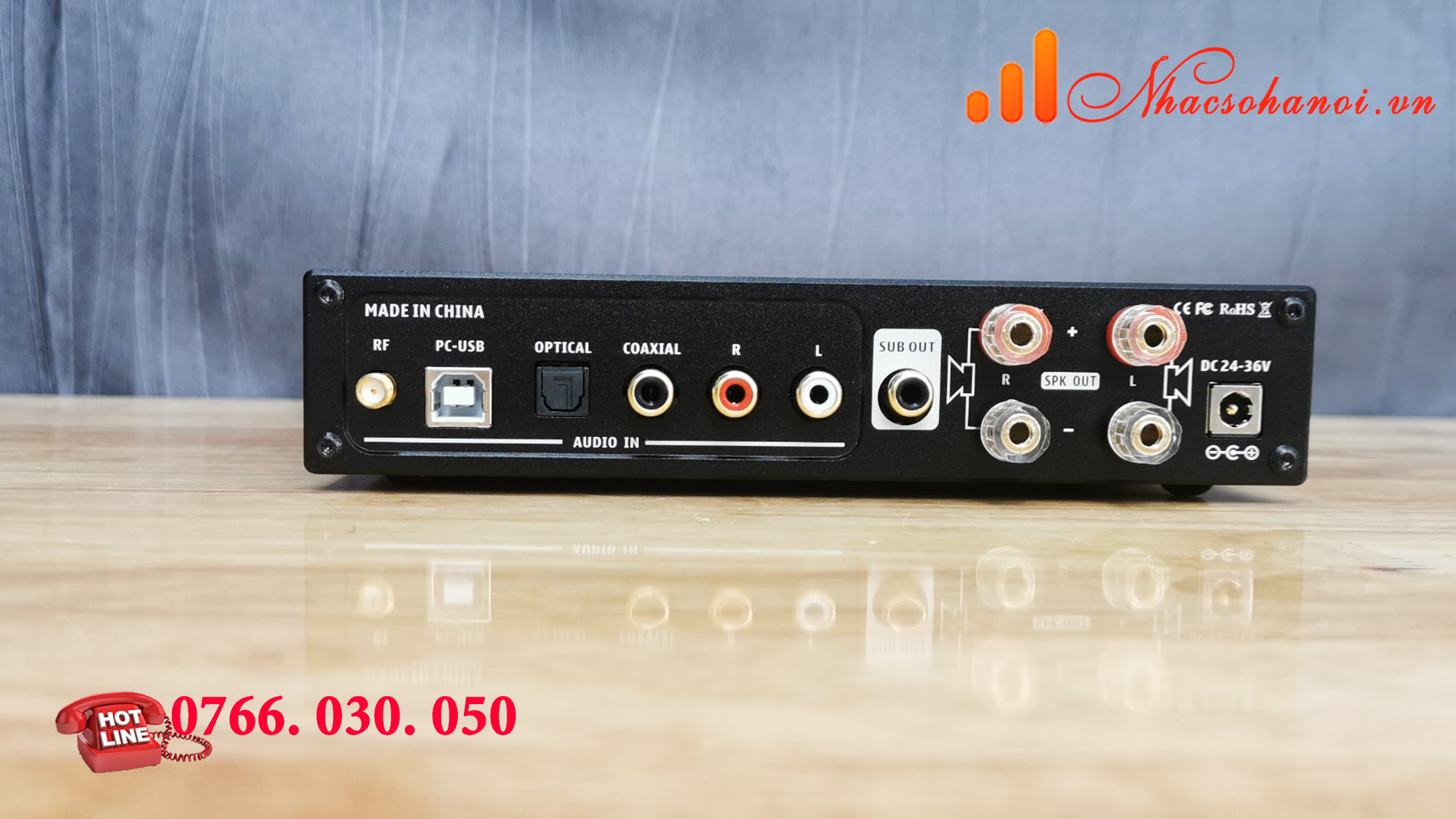 AMPLY DAC GIẢI MÃ 24BIT SUCA DA-2120C - CHÍNH HÃNG