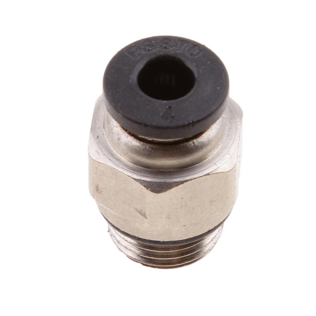 5 Pieces DPC-G-C4/C6/C8/C10 Air Water Hose Tube Straight Push In Pneumatic Fittings 4mm 6mm 8mm 10mm