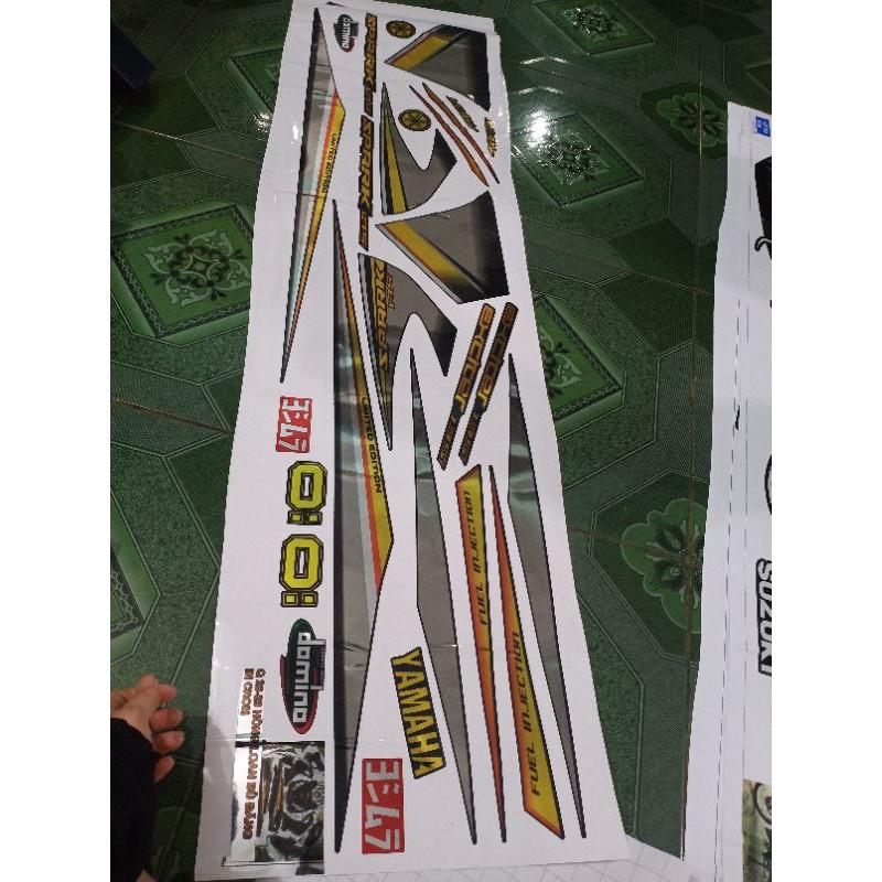 Tem rời crom ex 2010 vàng bạc xe đen