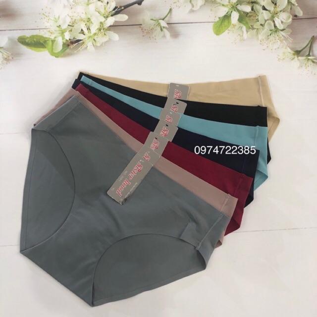 Quần lót nữ su đúc Thái Lan 3081 cạp thấp không đường may