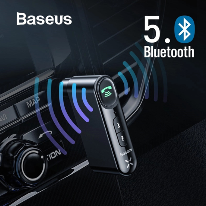 Bộ Bluetooth Receiver Baseus WXQY-01 Qiyin AUX - Hàng nhập khẩu