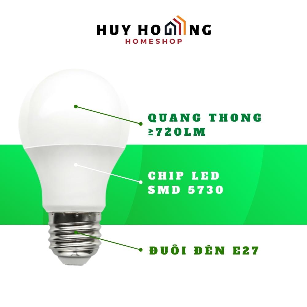 Bóng đèn led bulb 9W Sunmax SLB7028-9W - Hàng chính hãng