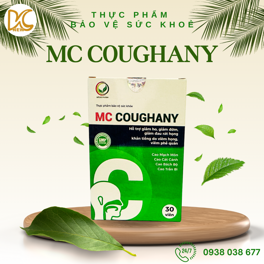 [NEW DMC] MC COUGHANY - THỰC PHẨM BẢO VỆ SỨC KHOẺ