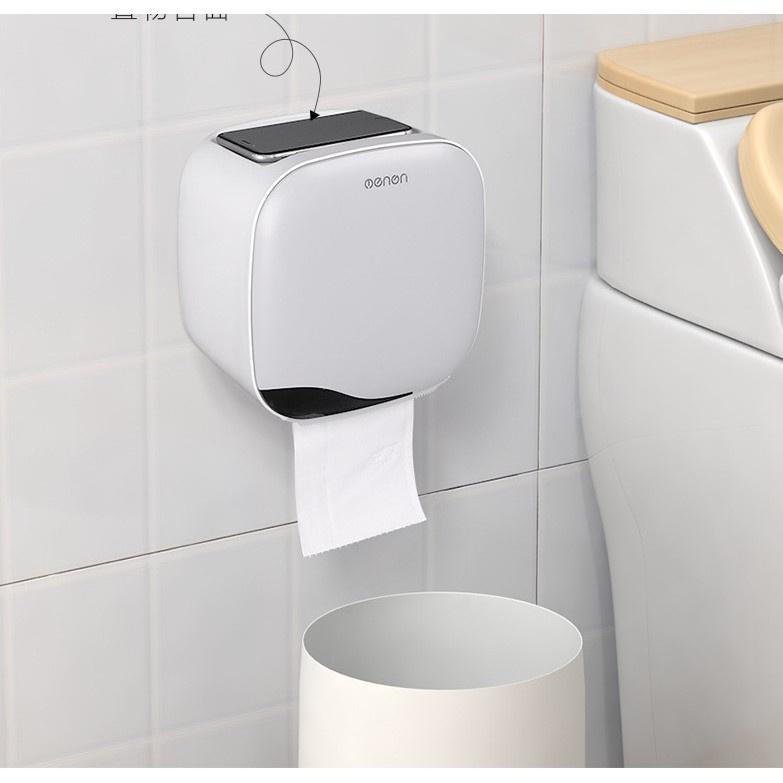 Hộp Đựng Giấy Vệ Sinh , Thiết Bị Nhà Tắm Chống Nước 2 Ngăn Tiện Lợi