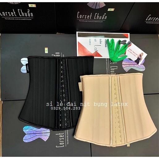 Gen nịt bụng Latex dáng chuẩn - Đai nịt bụng eo thon Hy Lạp đeo không lộ viền