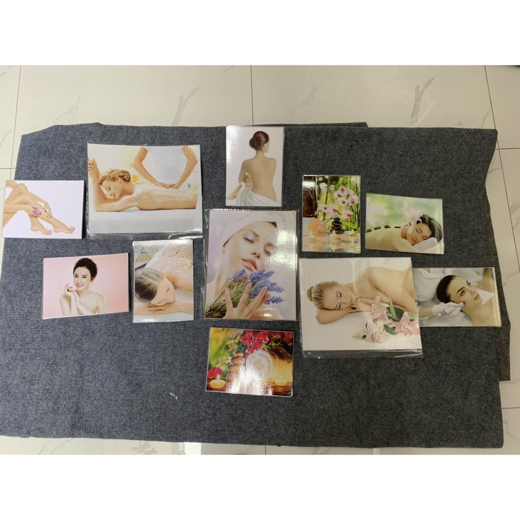 Combo 11 hình nghệ thuật 13x18cm và 20x25cm lắp cho bộ 11 khung hình Ka020.