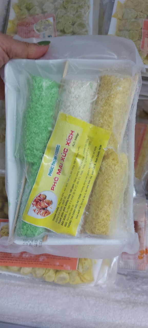 HOTDOG XÚC XÍCH PHÔ MAI - 6 CÂY