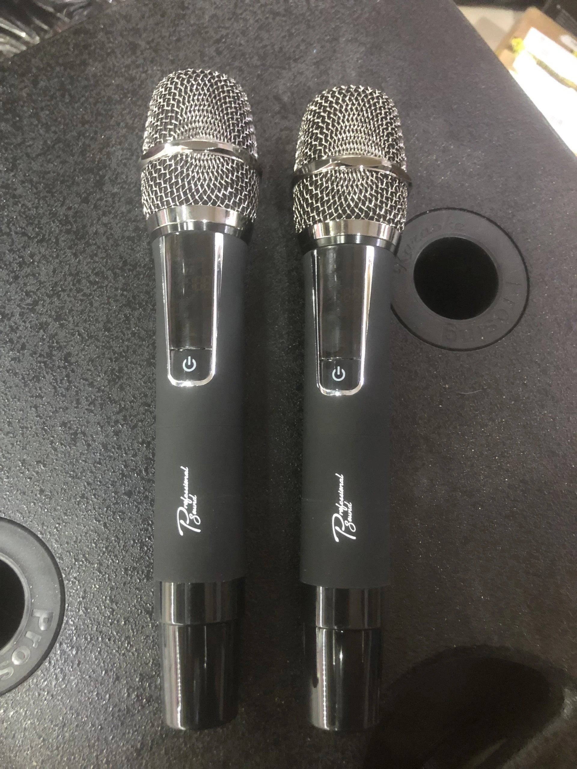 Loa kéo Prosing W15 Super 10 - Loa di động thùng gỗ công suất cực đại 800W kèm micro không dây hát karaoke âm thanh chất lượng cao - Hàng nhập khẩu