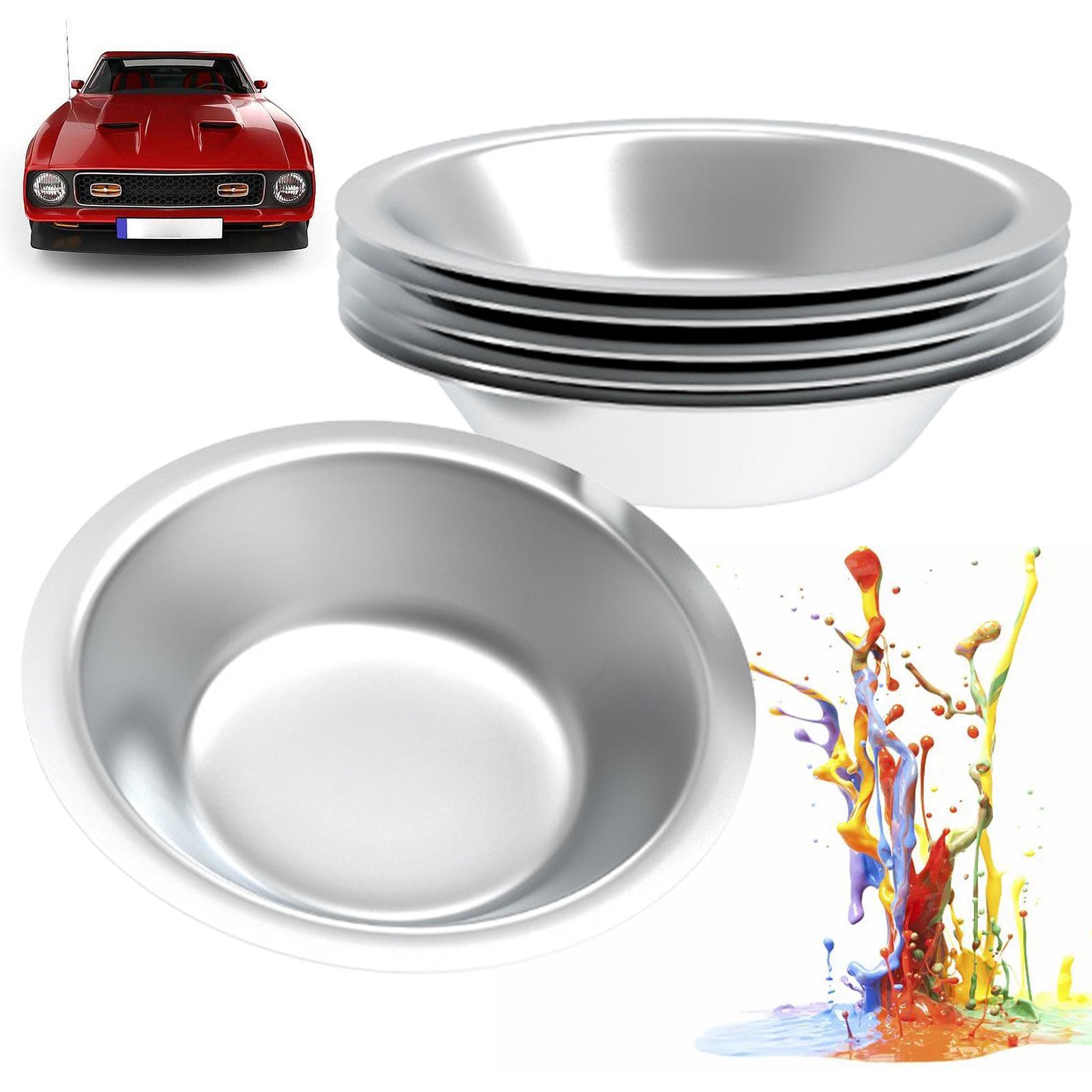 6x Painting Plate for Building Model Coloring Weathering Tools DIY Art Craft