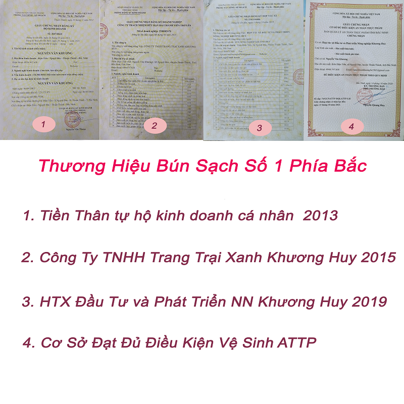 Combo 3 Gói Phở Khô Khương Huy - Mỗi Gói Phở 300g Tổng 900g Một Combo