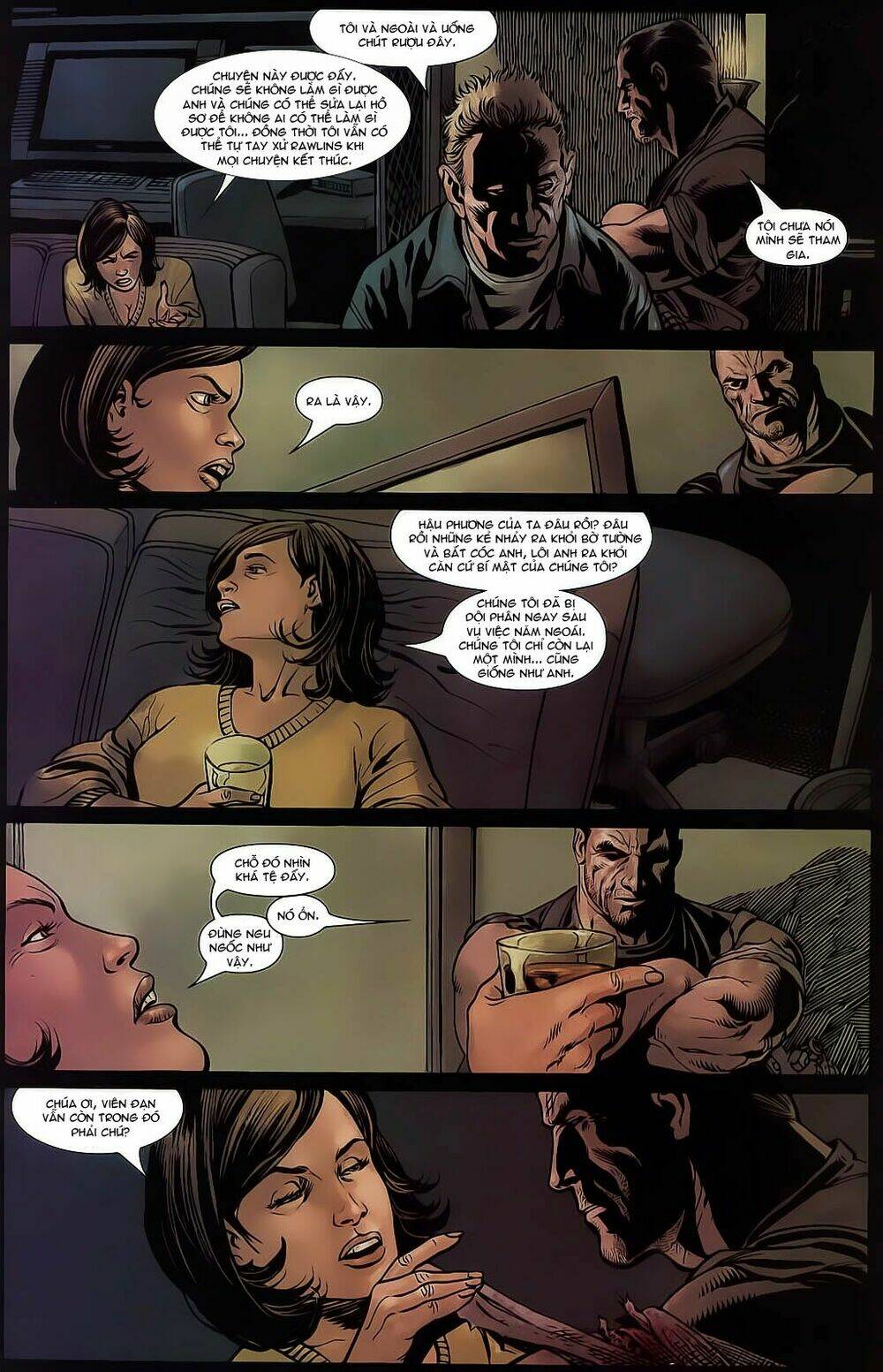 the punisher: trên là dưới & trắng là đen chapter 5 16