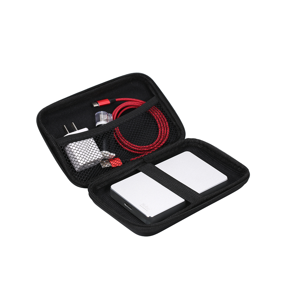 Hộp Đựng Ổ Cứng Cáp Điện Dự Phòng HDD EVA Chống Va Đập 3,5 Inch