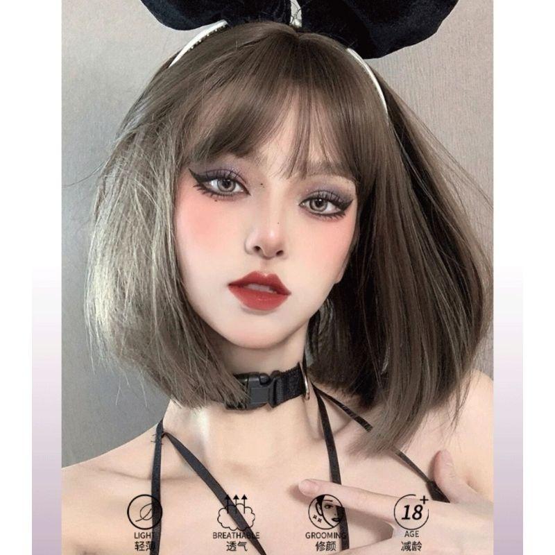 [Sẵn] Wig teen/lolita/cosplay D3050 - nguyên đầu cúp ngắn [Miu Cosplay]