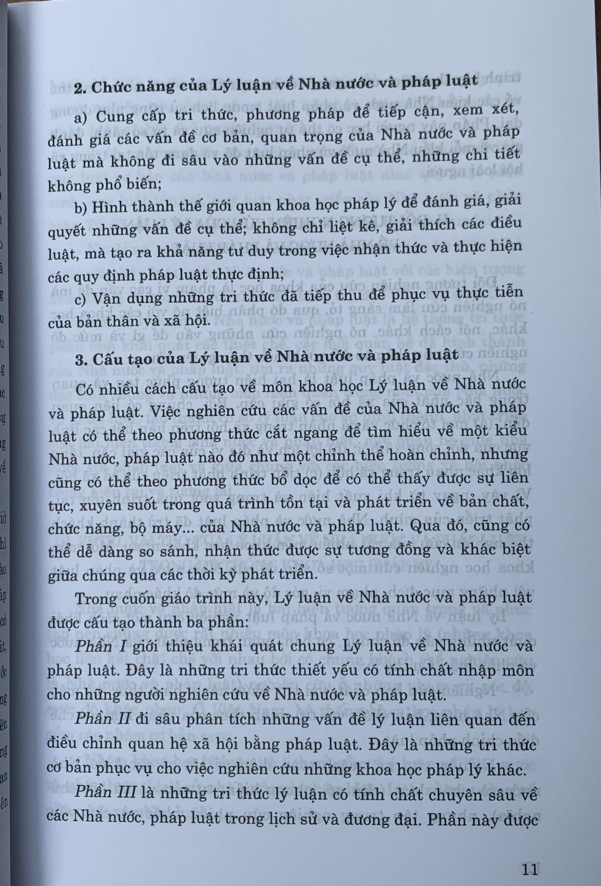 Giáo trình Lý luận về Nhà Nước và Pháp Luật (Tái bản lần thứ năm, có sửa chữa, bổ Sung)