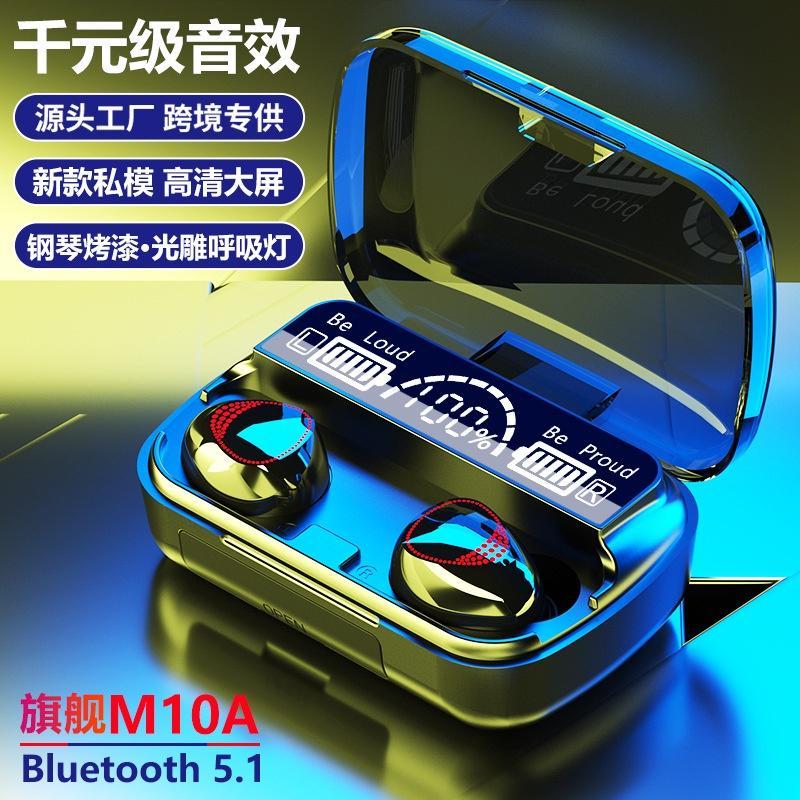 Tai Nghe Nhét Tai Bluetooth Không Dây F9 M10 Có Thể Sử Dụng Với Điện Thoại Sạc Điện Thoại