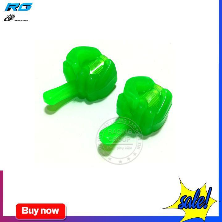 Cặp Chụp Van Vòi Cho Xe Máy Kiểu Ngón Tay Nhiều Màu