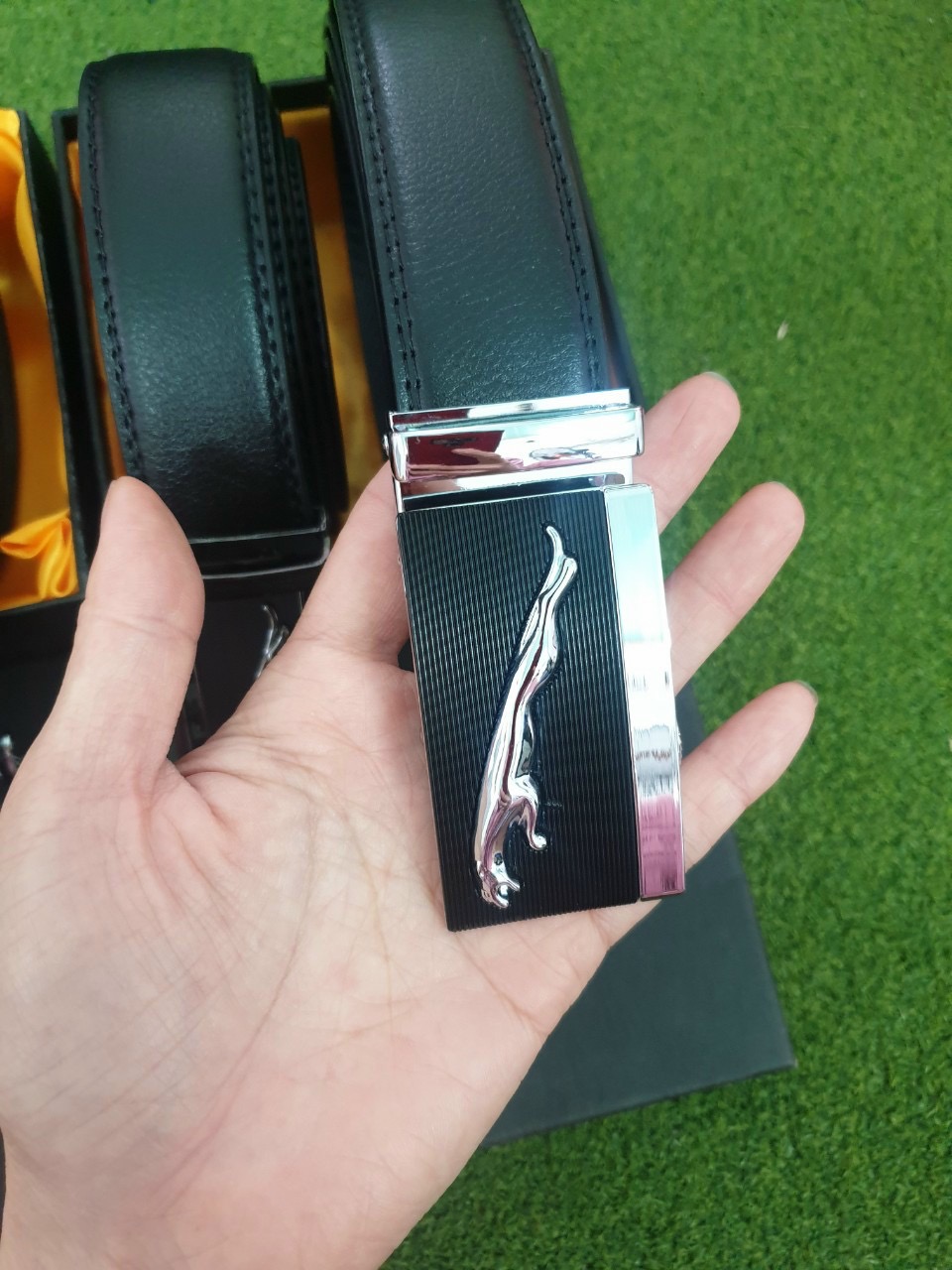 Thắt lưng golf Nam chất da PU cao cấp