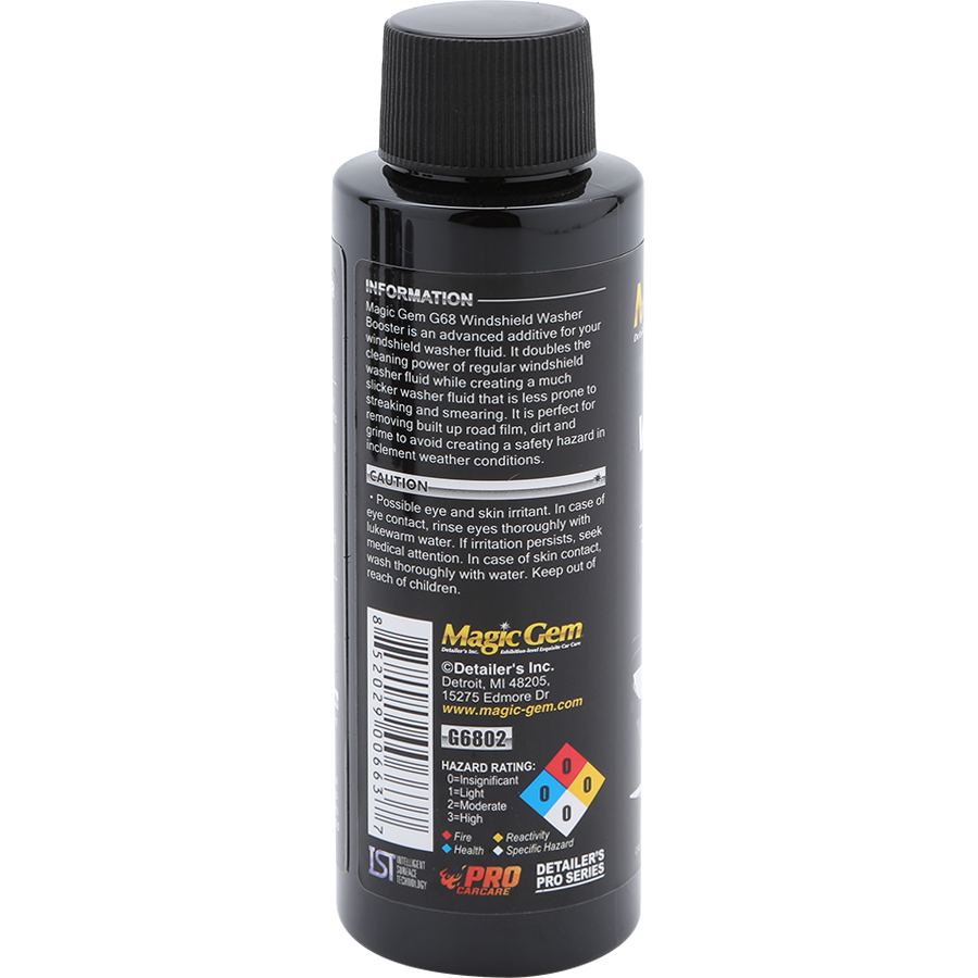 Nước Rửa Kính Đậm Đặc Windshield Washer Booster Magic Gem G6802-B6 (6 chai x 80ml)