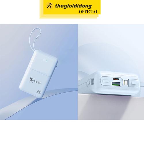 Pin sạc dự phòng Polymer 20000mAh Type C PD QC 3.0 22.5W Xmobile S2032U - Hàng chính hãng