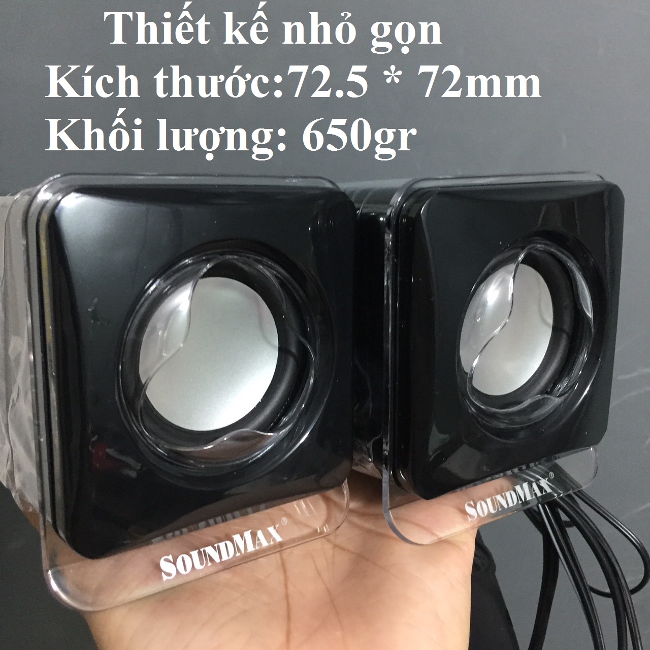 Loa máy tính SOUNDMAX A 120  - Hàng chính  hãng