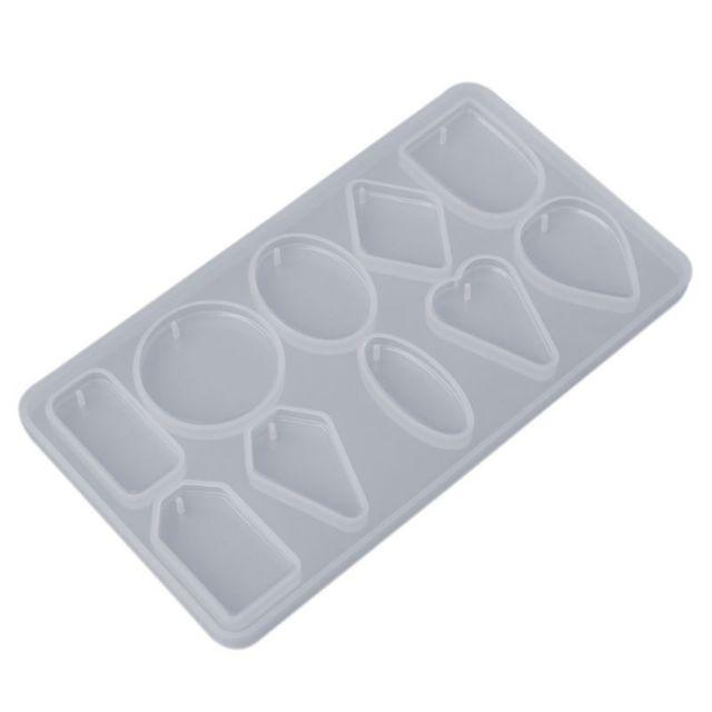 Khuôn silicone làm mặt trang sức, móc khóa.