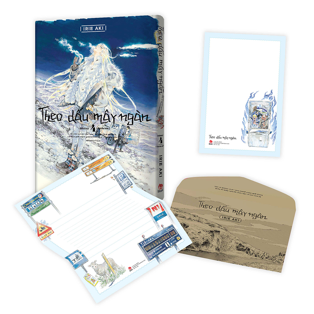 Theo Dấu Mây Ngàn Tập 4 [Tặng Kèm Obi + Postcard + Phong Thư + Giấy Viết Thư]