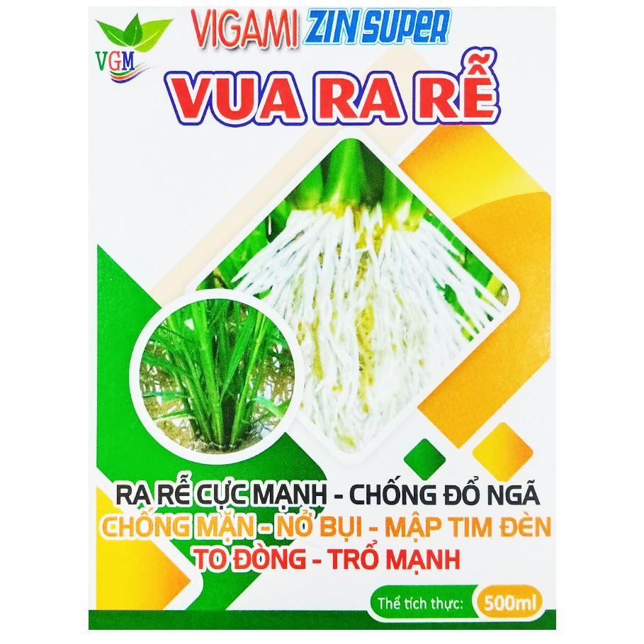 Phân bón VIGAMI ZINSUPER VUA RA RỄ 500ML 