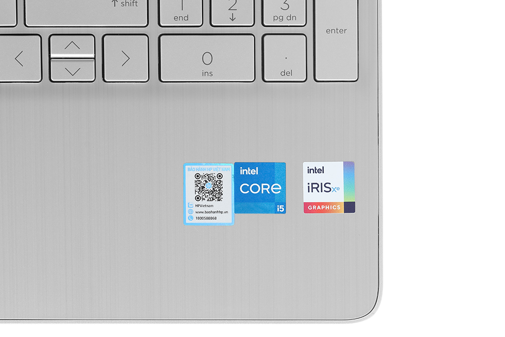 Máy Tính Xách Tay Laptop HP 15s-fq5078TU Bạc - Hàng Chính Hãng