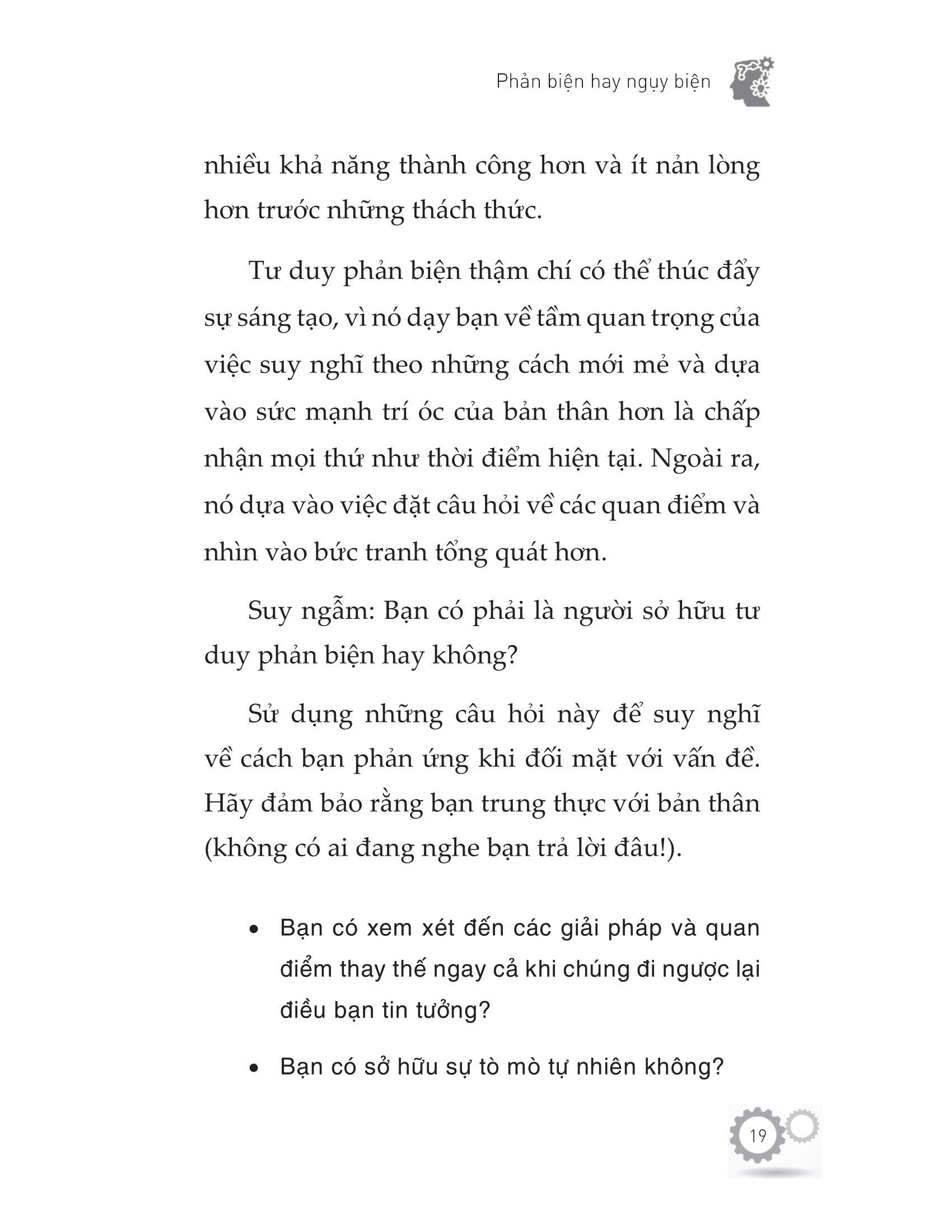 Phản Biện Hay Ngụy Biện