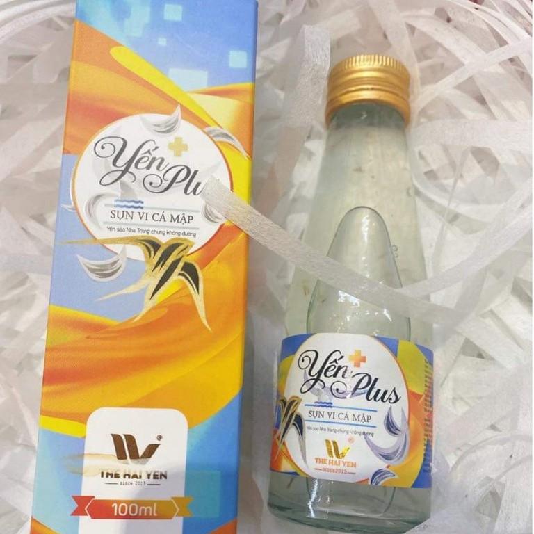 Yến Sào Nha Trang - Yến Plus Sụn vi cá mập TheHaiYen hộp 1 100ml