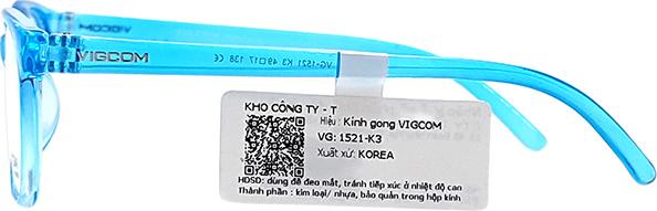 Gọng Kính Thời Trang Vigcom VG1521 K3 (52/19/140)
