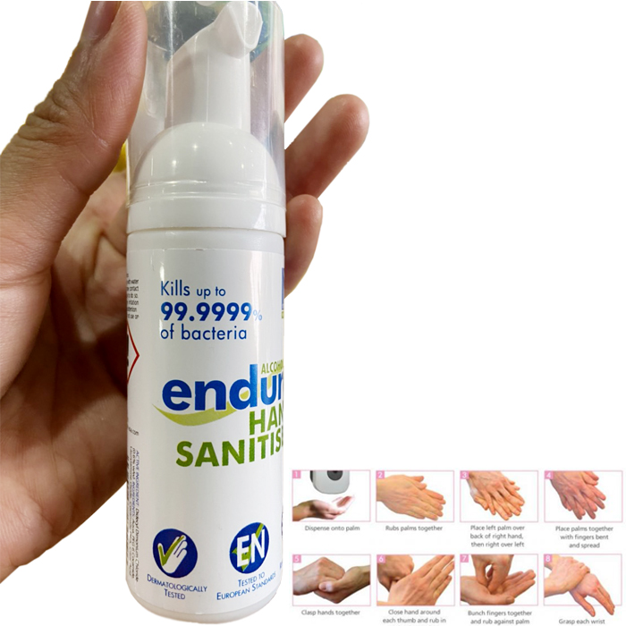 Dung Dịch Sát Khuẩn Tay Dạng Bọt - Không Cồn Enduro Hand Sanitiser