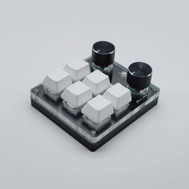 Ưu đãi đặc biệt Bluetooth có dây không dây tùy chỉnh bàn phím một phím sao chép dán phím tắt âm thanh chuyến tham quan cơ khí mini có thể tráo đổi nhanh