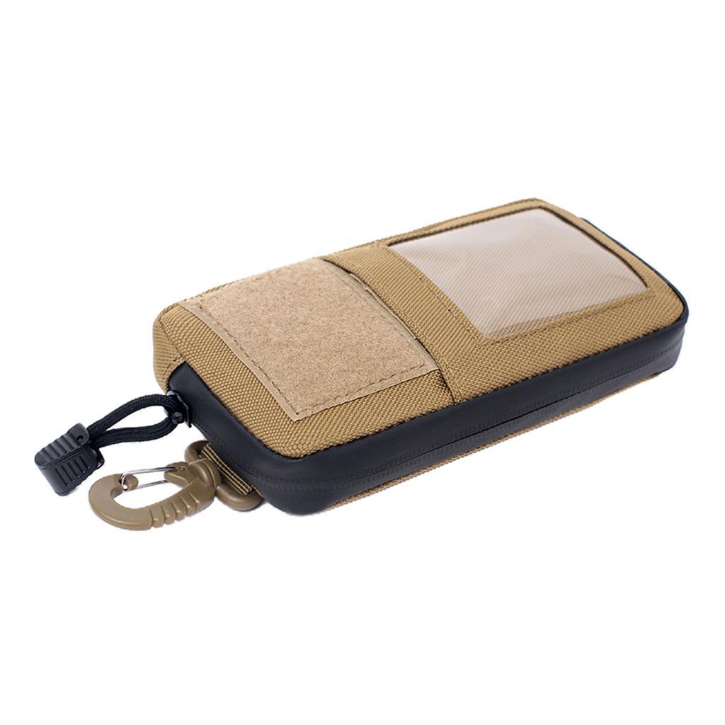 2x Nylon Waterproof Mini Wallet Card Money Key Pack Waist Bag Pack