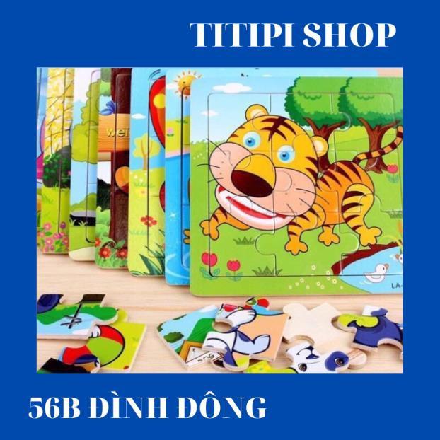 TRANH GHÉP GỖ 2D GHÉP GỖ NHIỀU CHỦ ĐỀ CHO BÉ
