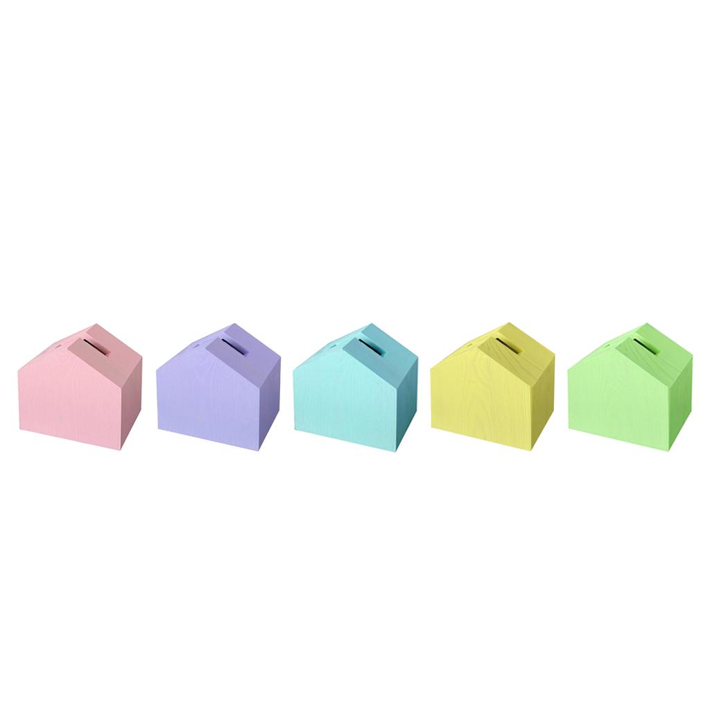 Wooden Tissue Box Cover Home Car Office Paper Napkin Holder Box