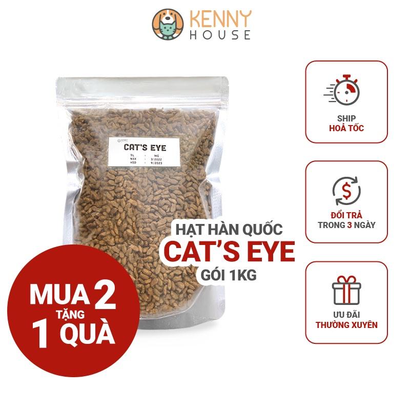 Thức ăn cho mèo - Hạt Cateye nhập khẩu Hàn Quốc gói 1kg