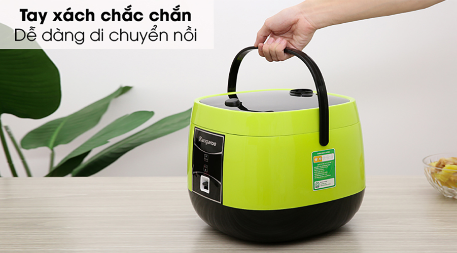 Nồi cơm nắp gài Kangaroo KG22R1 2.2 lít - HÀNG CHÍNH HÃNG