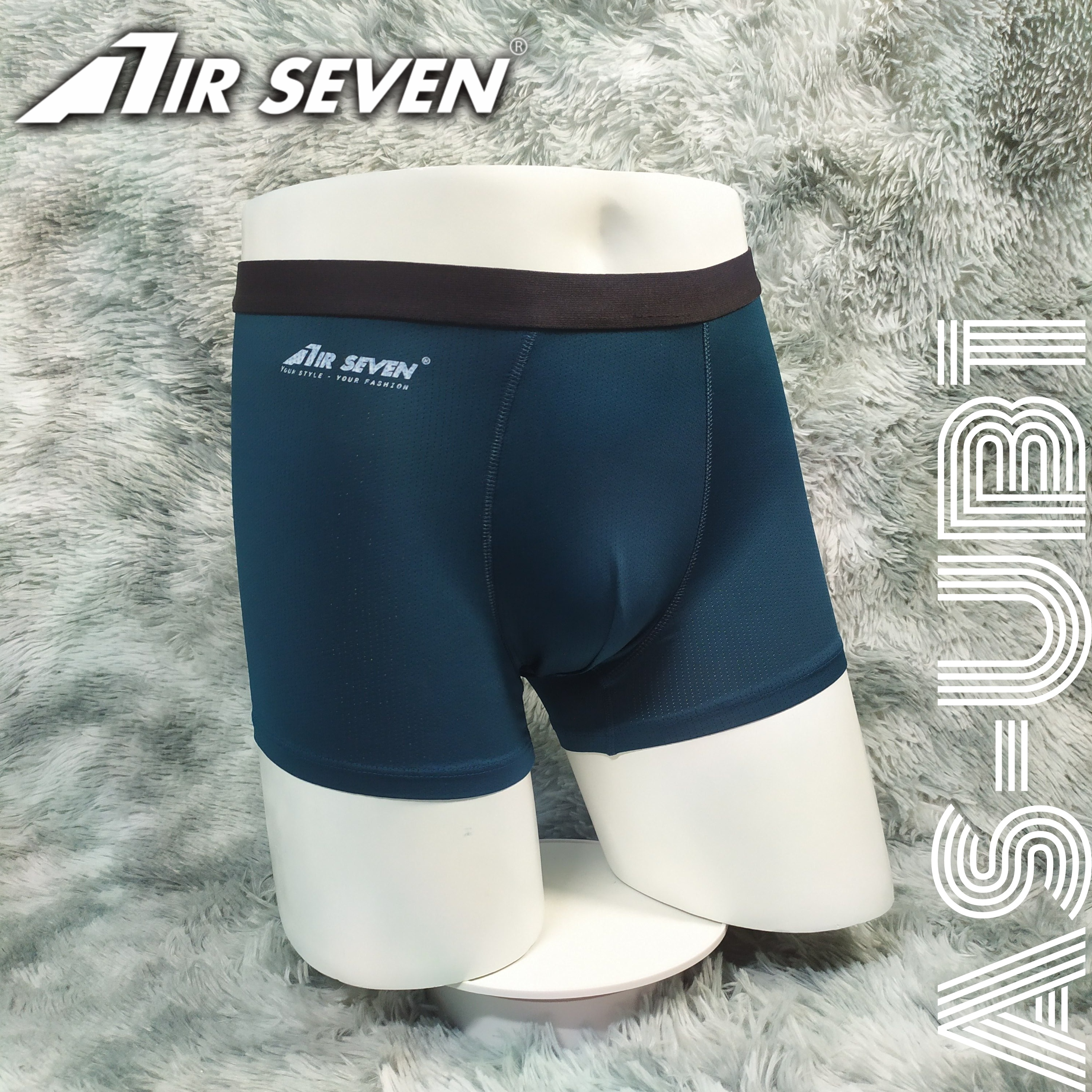 Quần lót nam Boxer UB1 co giãn 4 chiều, lưng thun nhỏ, công nghệ thoáng khí - màu Xanh Rêu