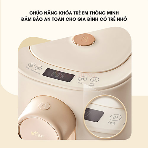 Bình thủy điện Bear SB-BTD5L - Hàng chính hãng