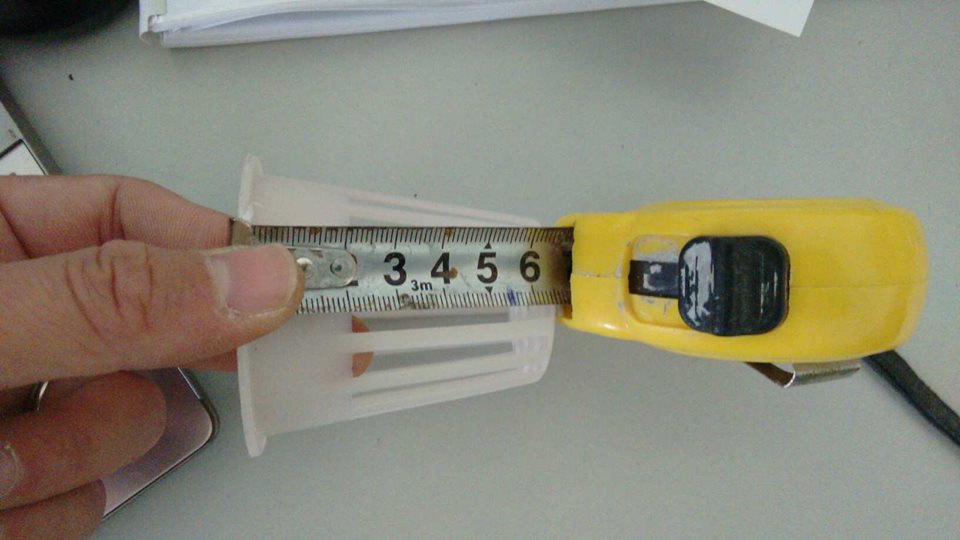 BỘ 100 RỌ NHỰA 6.5X6.5CM TRỒNG RAU THỦY CANH