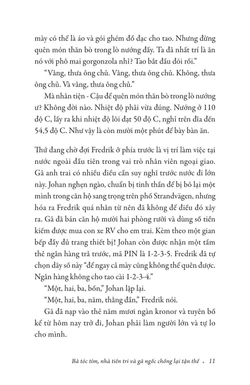 Bà Tóc Tím, Nhà Tiên Tri Và Gã Ngốc Chống Lại Tận Thế - TRE