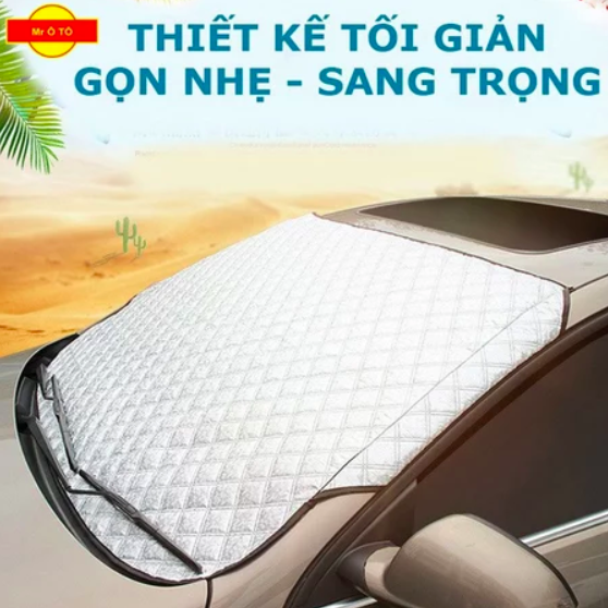 Tấm Chắn Nắng Kính Lái Ô TÔ Loại 1 MR ÔTÔ 3 Lớp Chống Nóng Bảo Vệ Nội Thất Xe Hơi, Dễ Lắp Đặt Và Cất Gọn BCKL001 4.9