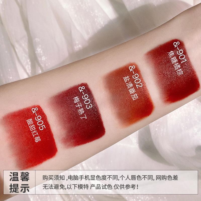 Set 4 Son Lì DAISHIAO LIPSTICK Hộp Đen 3,8gx4 MV370096