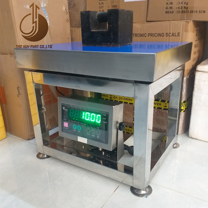 Cân Điện Tử Chống Nước DI28SS - Mặt Bàn Cân Inox 400x500MM