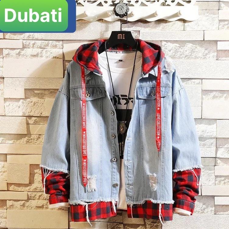 ÁO KHOÁC JEAN NAM NỮ UNISEX CHẤT BÒ NÓN VẢI NỈ CAO CẤP HOT TREND NHẬT BẢN SÀNH ĐIỆU - DUBATI FASHION